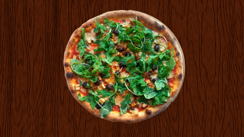 greenwich veggie vegetarian pizza